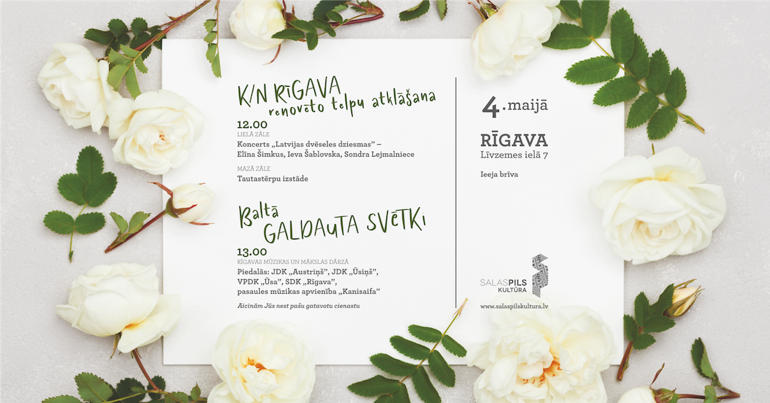 Baltā galdauta svētki “Rīgavā”